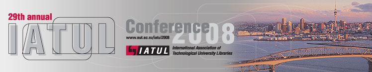 IATUL Conference 2008 - Auckland New Zealand