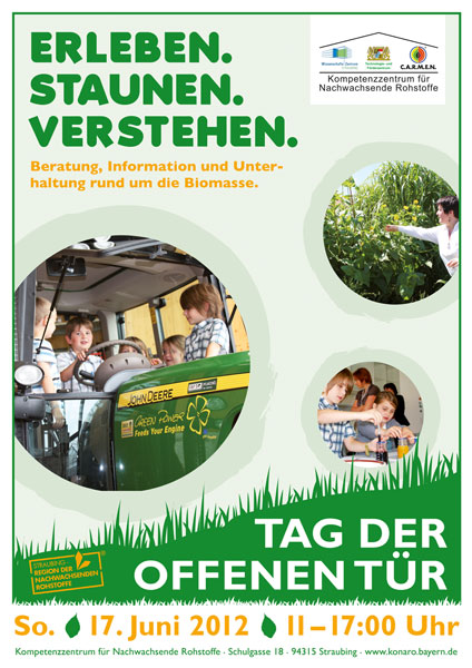 Tag der offenen Tür in Straubing Kompetenzzentrum für nachwachsende