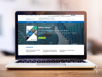 Laptop with OECD iLibrary home page