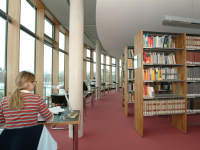 Student at the Branch Library Weihenstephan