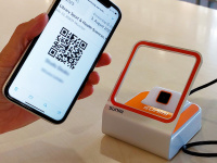 Check-in-Scanner für reservierte Lernplätze