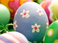 Colorful Easter eggs