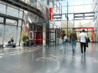 Eingang zur Teilbibliothek Mathematik & Informatik