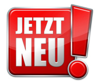Icon mit Schriftzug "Jetzt neu!"