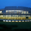 Branch Library Life Sciences at Weihenstephan, exterior view by night