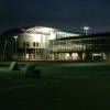 Fakultätsgebäude Maschinenwesen bei Nacht