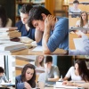Collage of students in courses