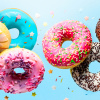 Bunte Donuts