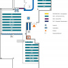 Lageplan Teilbibliothek Chemie, Erdgeschoss