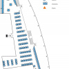 Floor plan of the Branch Library Mechanical Engineering, second floor