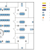 Floor plan of the Branch Library Physics, second floor