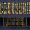 Branch Library Main Campus, exterior view by night