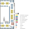 Lageplan Teilbibliothek Stammgelände, Zwischengeschoss