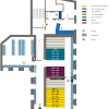 Floor plan of the Branch Library Straubing