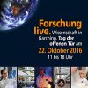 Poster open house day Garching 2016