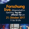 Banner zum Tag der offenen Tür 2017 in Garching