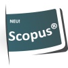 Stylisierte Flagge mit Schriftzug "Neu! Scopus"