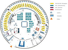 Lageplan Teilbibliothek Weihenstephan Erdgeschoss