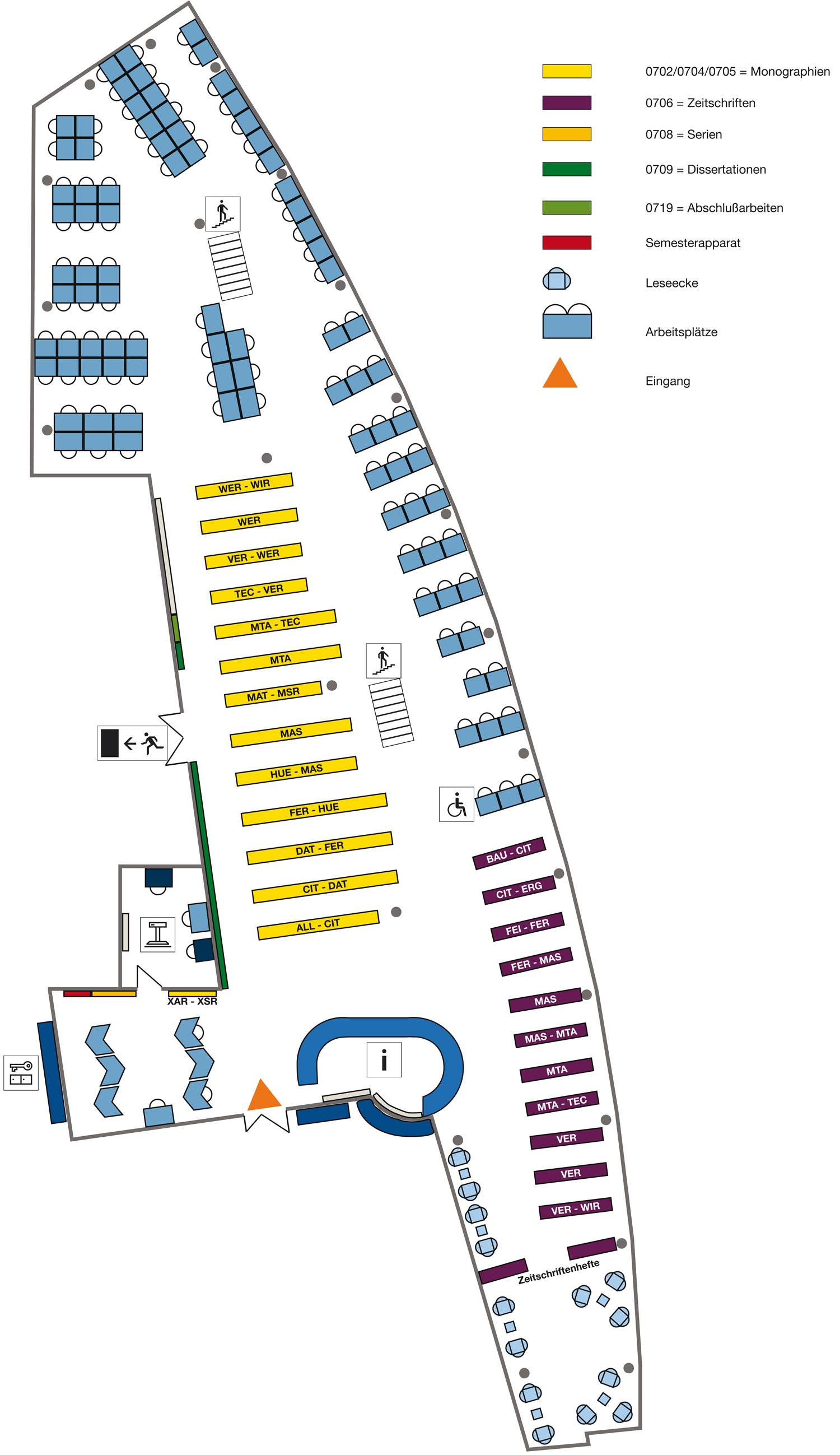 Lageplan Tb Maschinenwesen 1 Og Tum University Library